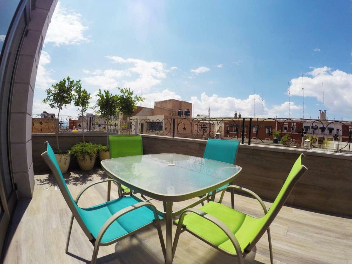 Апартаменты En El Centro Penthouse Lujo Ac Wifi 300Mbps Агуаскальентес Экстерьер фото